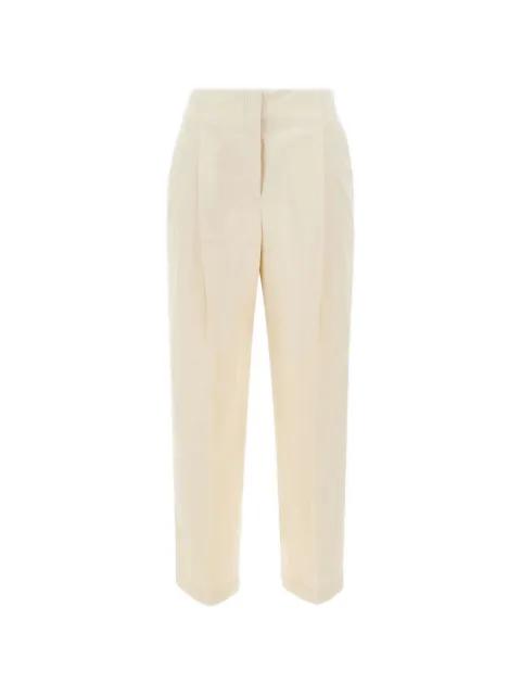 pleated straight trousers by HUGO BOSS