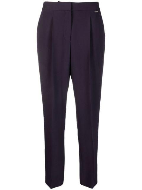 pleated tailored trousers by HUGO BOSS