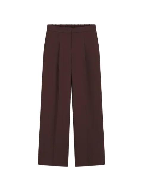 pleated wide-leg trousers by HUGO BOSS