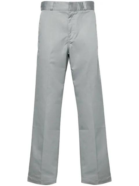 pressed-crease straight-leg trousers by HUGO BOSS