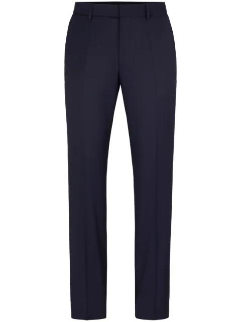 pressed-crease tailored trousers by HUGO BOSS