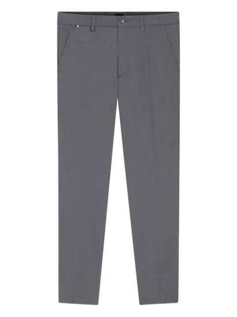 pressed-crease tapered trousers by HUGO BOSS