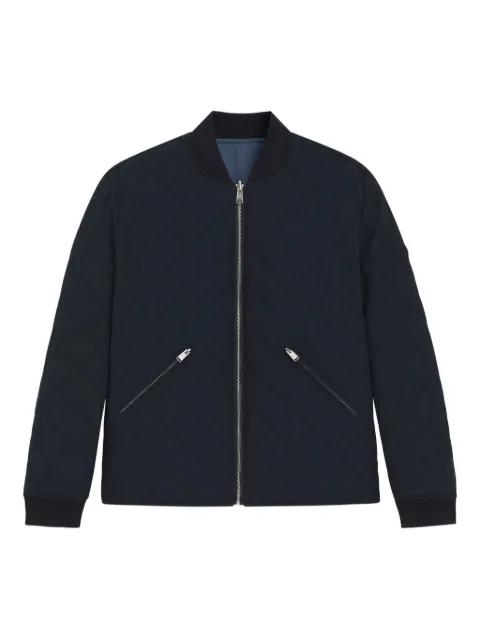 quilted zip jacket by HUGO BOSS