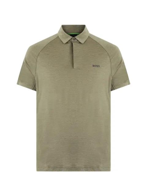 raglan-sleeve polo shirt by HUGO BOSS