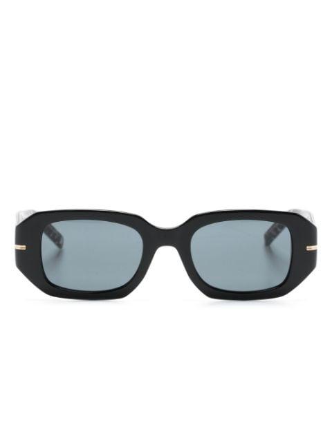 rectangle-shape tinted sunglasses by HUGO BOSS