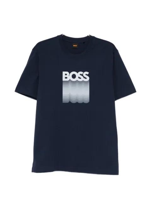 regular-fit T-shirt in cotton jersey by HUGO BOSS