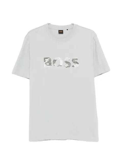 regular-fit T-shirt in cotton jersey by HUGO BOSS