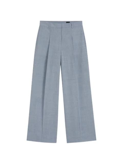 regular-fit trousers in virgin wool by HUGO BOSS