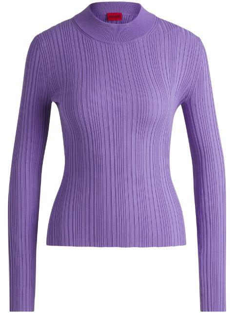 ribbed-knit jumper by HUGO BOSS