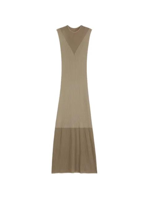 ribbed-knit sleeveless dress by HUGO BOSS