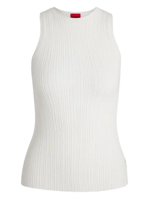 ribbed-knit tank top by HUGO BOSS
