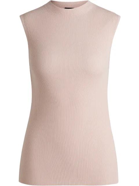 ribbed-knit top by HUGO BOSS