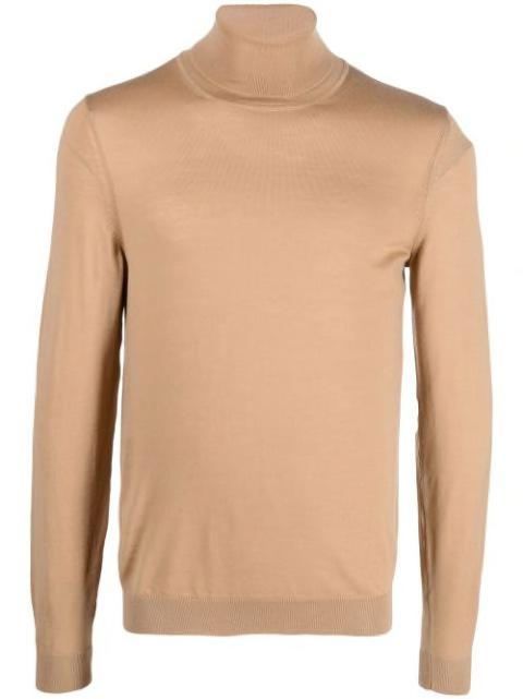 roll neck wool jumper by HUGO BOSS