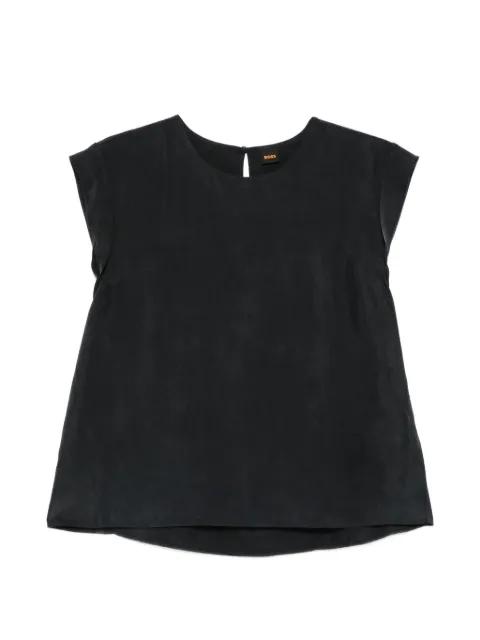 round-neck top by HUGO BOSS