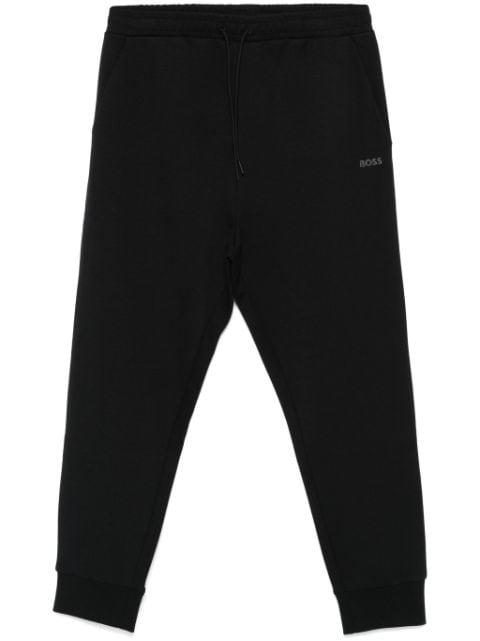 rubberised-logo track pants by HUGO BOSS