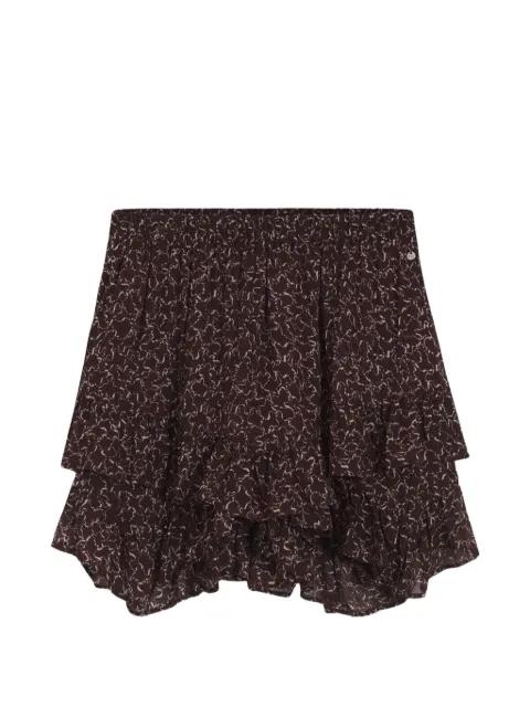 ruffled mini skirt by HUGO BOSS