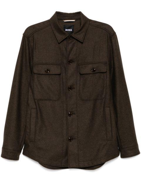 shirt jacket by HUGO BOSS