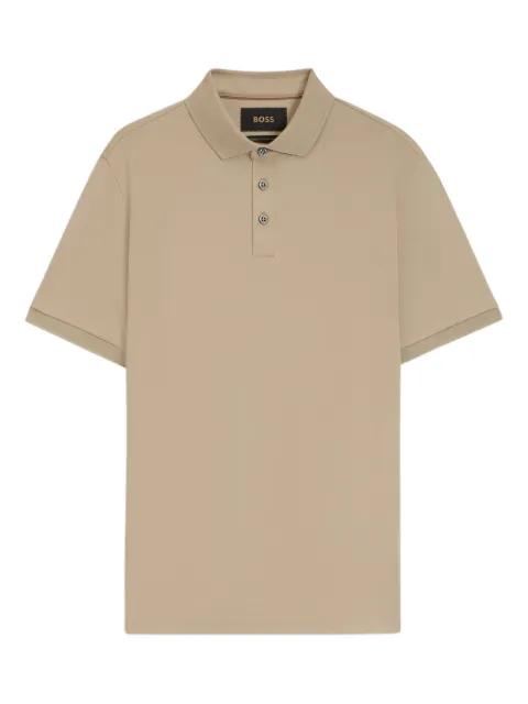 short-sleeve cotton polo shirt by HUGO BOSS