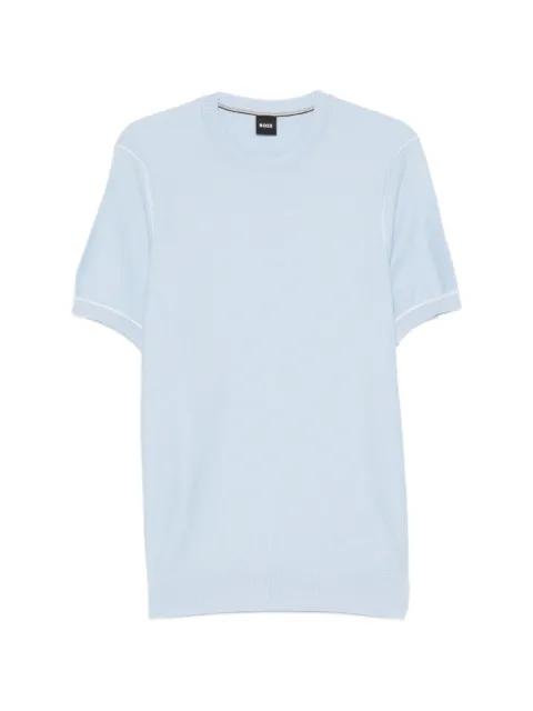 short-sleeve sweater by HUGO BOSS