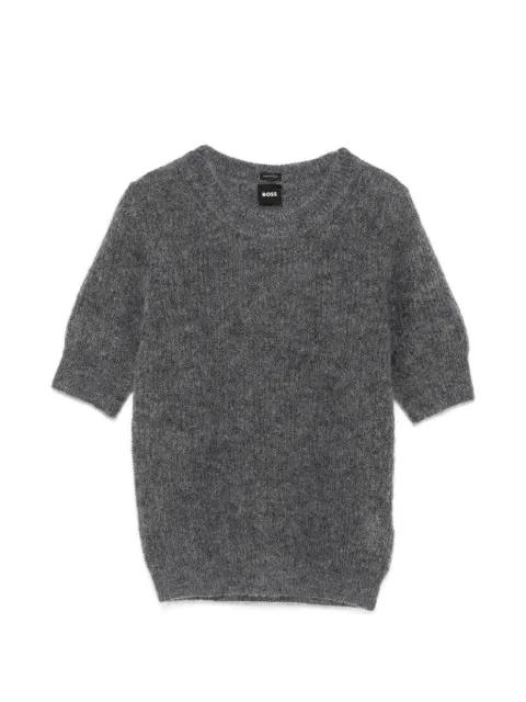 short-sleeve sweater by HUGO BOSS