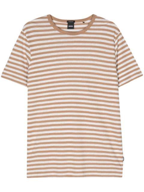 short-sleeves striped T-shirt by HUGO BOSS