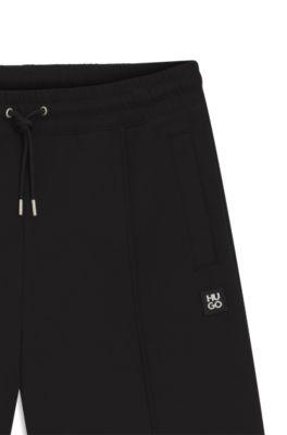 shorts with stacked-logo trim by HUGO BOSS