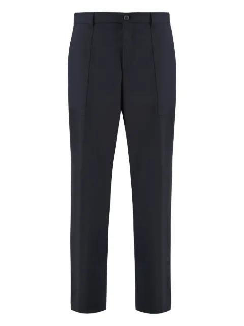 side-pocket wool trousers by HUGO BOSS