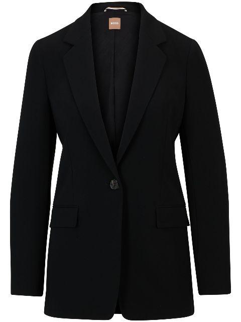 single-breasted blazer by HUGO BOSS