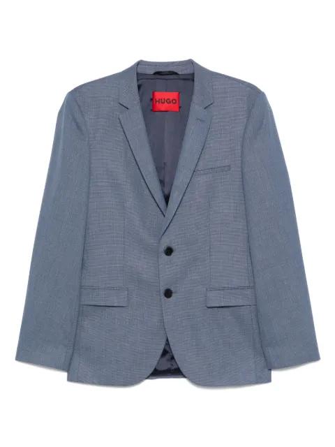 single-breasted blazer by HUGO BOSS