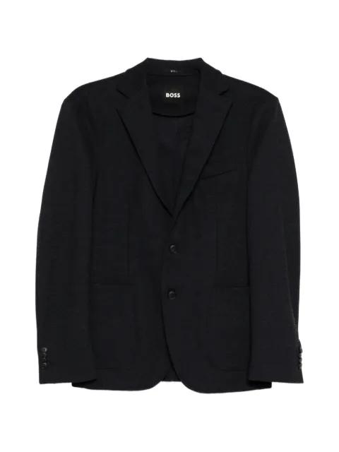 single-breasted blazer by HUGO BOSS