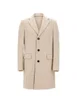 single-breasted coat in Italian cashmere by HUGO BOSS