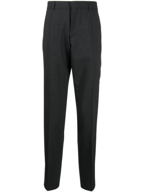 slim-cut mid-rise trousers by HUGO BOSS