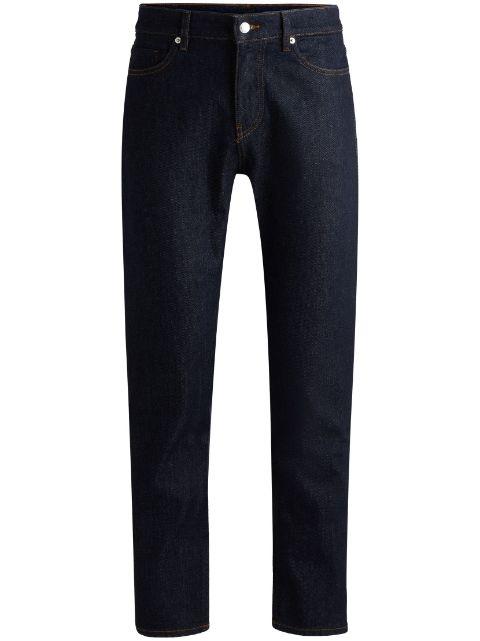 slim-fit cotton jeans by HUGO BOSS