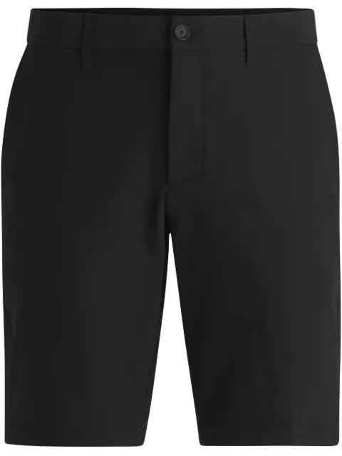 slim-fit shorts in water-repellent stretch fabric by HUGO BOSS
