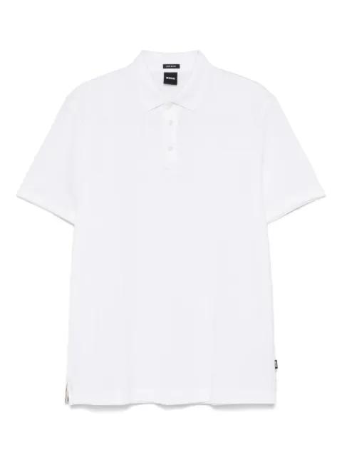 slub-texture polo shirt by HUGO BOSS