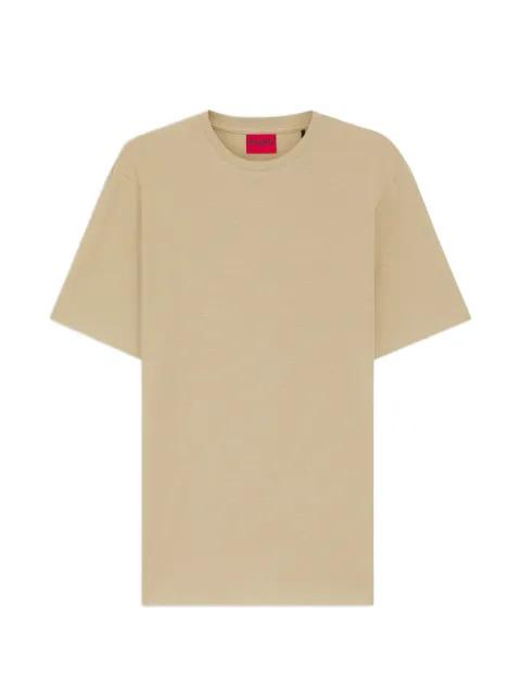 slub-texture short-sleeve T-shirt by HUGO BOSS