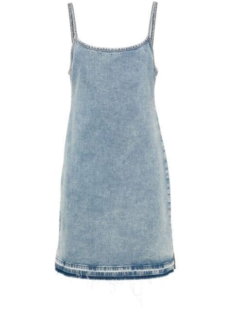 stretch denim mini dress by HUGO BOSS