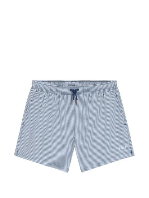 striped drawstring shorts by HUGO BOSS