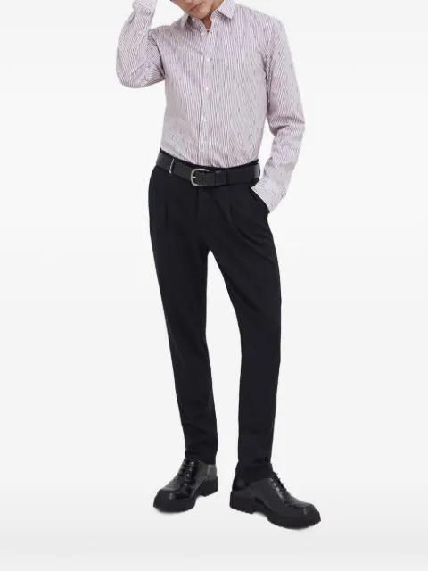 striped logo shirt by HUGO BOSS