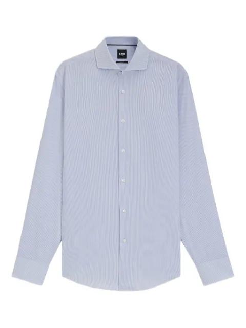 striped long-sleeved shirt by HUGO BOSS