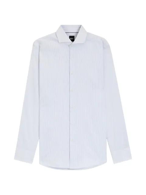 striped-pattern shirt by HUGO BOSS