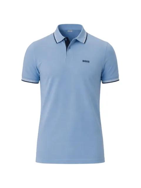 striped polo shirt by HUGO BOSS