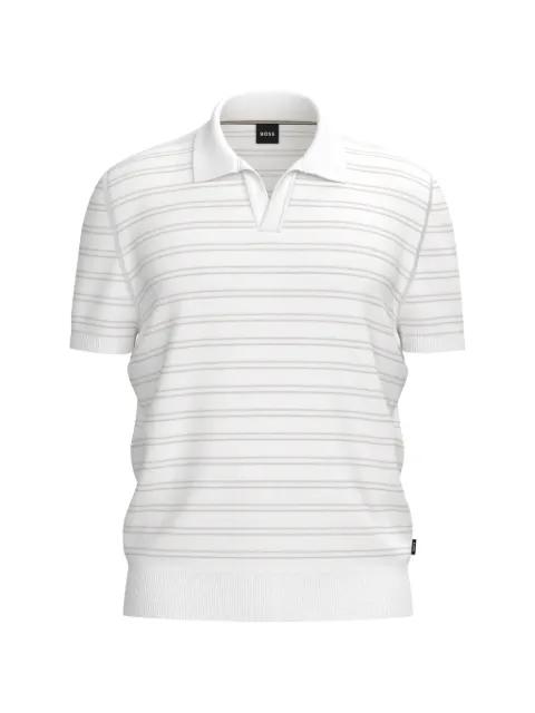 striped short-sleeve T-shirt by HUGO BOSS