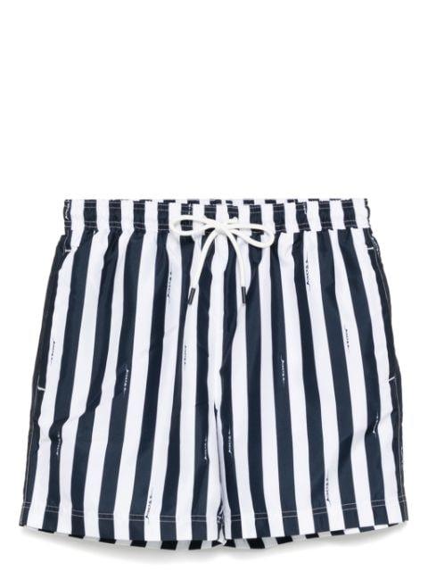 striped swim shorts by HUGO BOSS