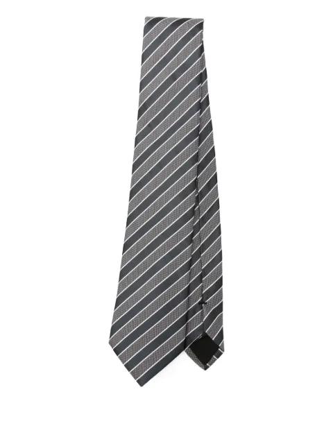 striped tie by HUGO BOSS