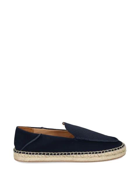 suede espadrilles with jute midsole by HUGO BOSS