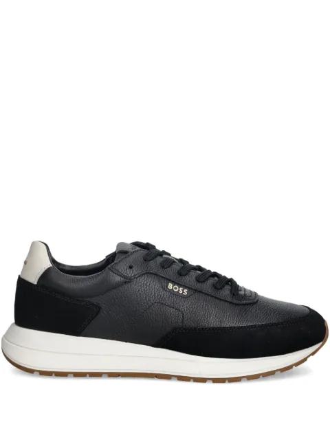 suede panel sneakers by HUGO BOSS