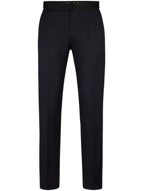 tailored virgin wool trousers by HUGO BOSS