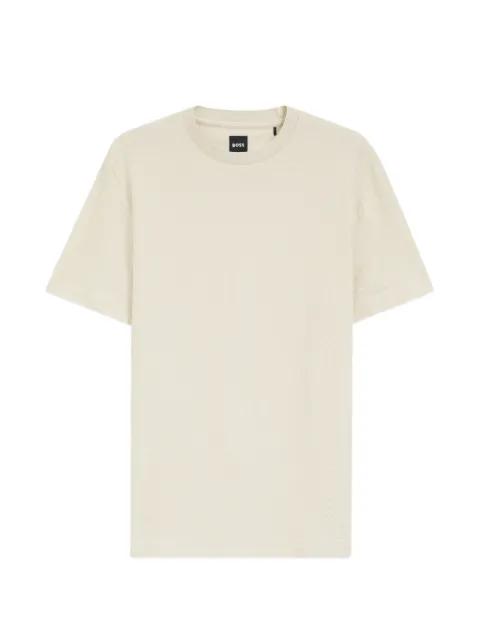 texture T-shirt by HUGO BOSS