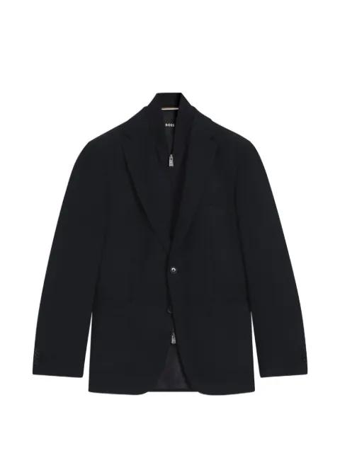 textured bib blazer by HUGO BOSS
